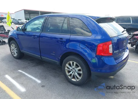 2013 Ford Edge Sel из США, поврежденный, VIN 2FMDK3JC9DBE17607